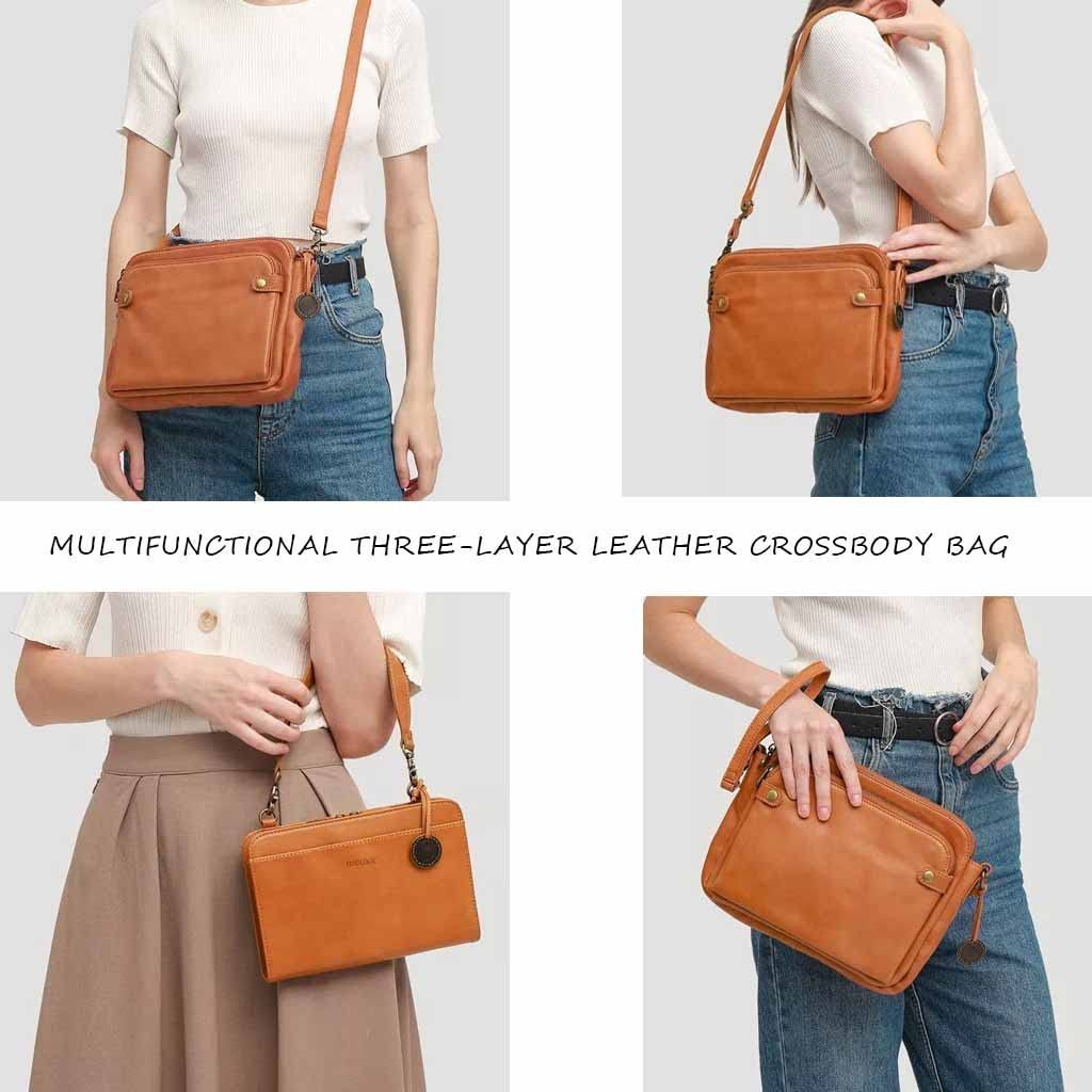 🔥Hot Sale 48% OFF🔥🔥-Crossbody Leather Shoulder Bags and Clutches