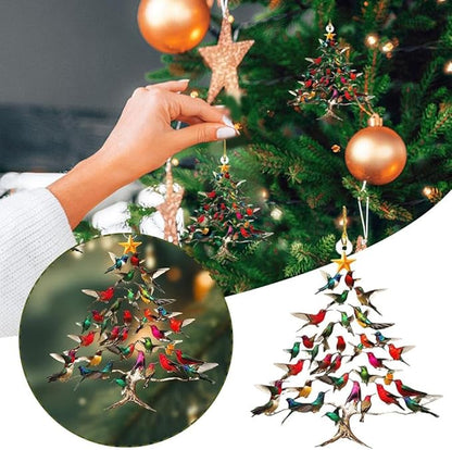 🔥🐦🎄Hummingbird Christmas Ornament💠 (✨Same as in the video)