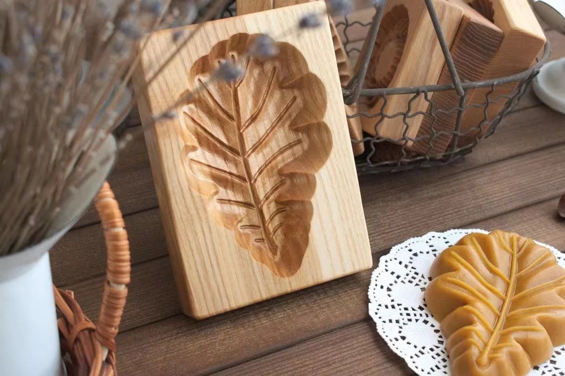 💖WOOD PATTERNED COOKIE CUTTER