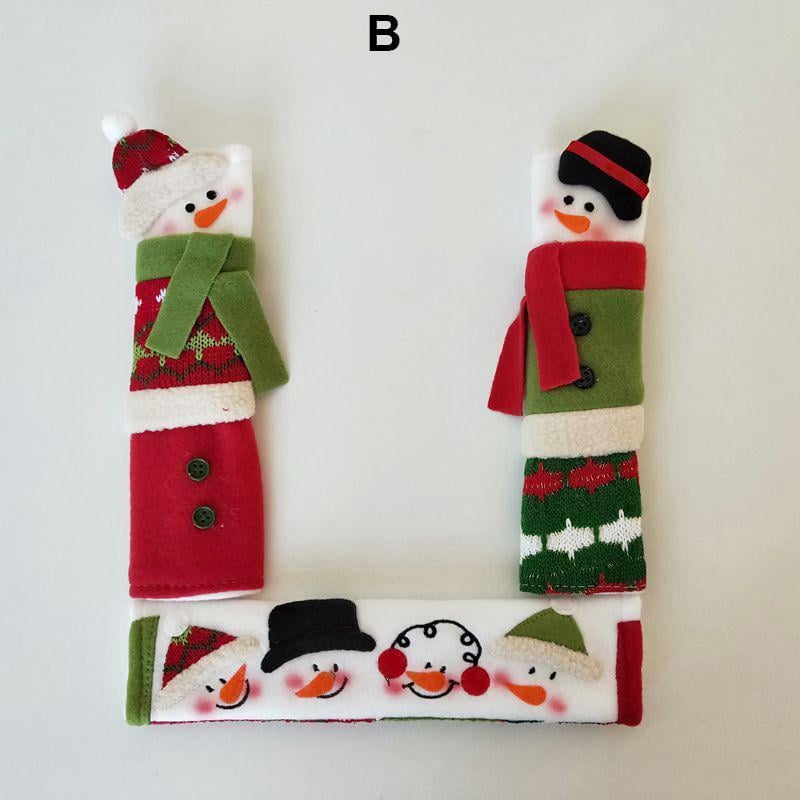 🎄SNOWMAN KITCHEN HANDLE DOOR COVERS