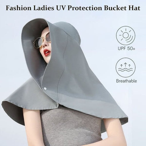 🔥 Fashion Ladies UV Protection Bucket Hat