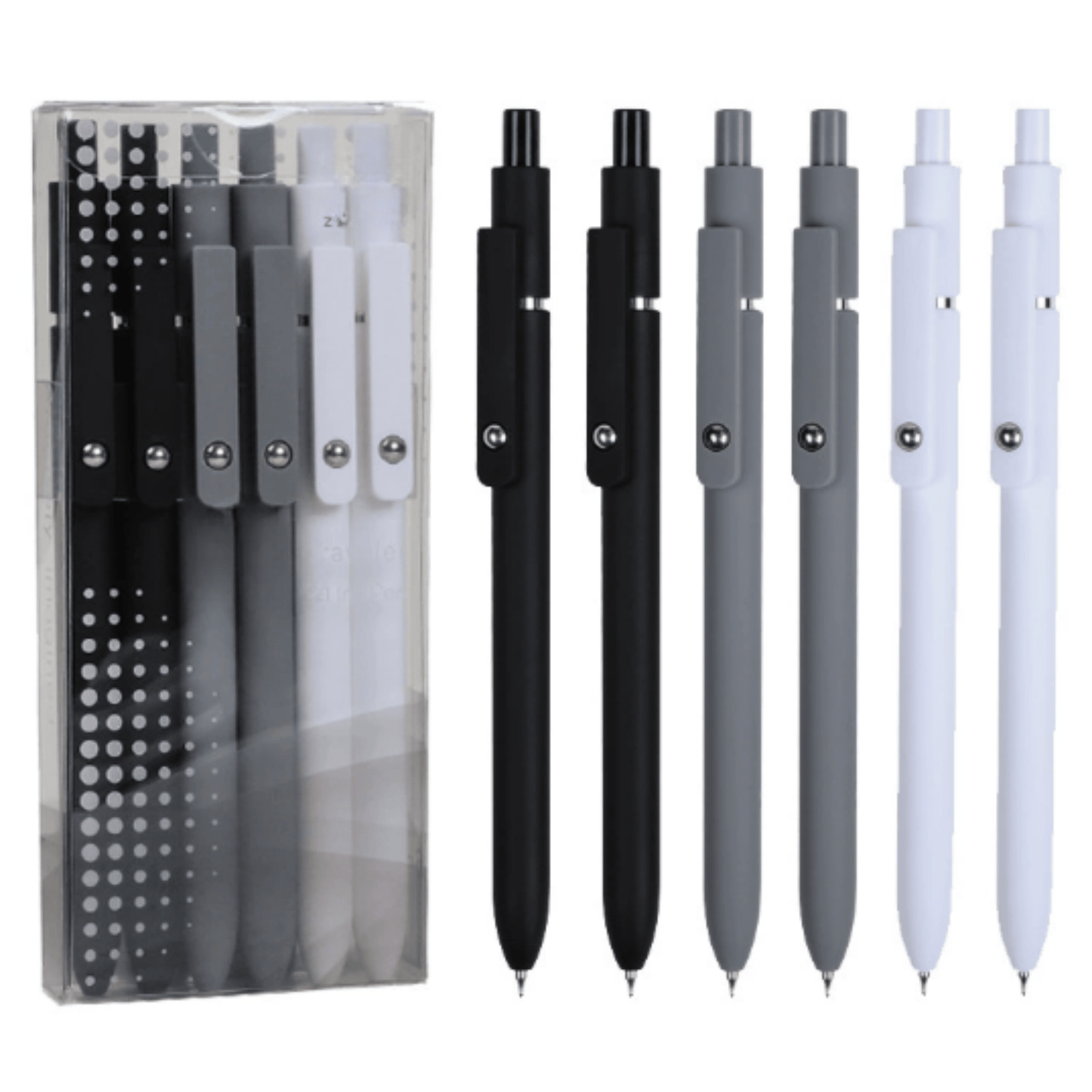 🔥0.5mm Gel Pens Fine Point, Quick Dry Retractable Gel Pen Set, Smooth Writing Pens for Office Work, Note Taking, Black Ink Pens for Men Women(Black)– Limited Stock!