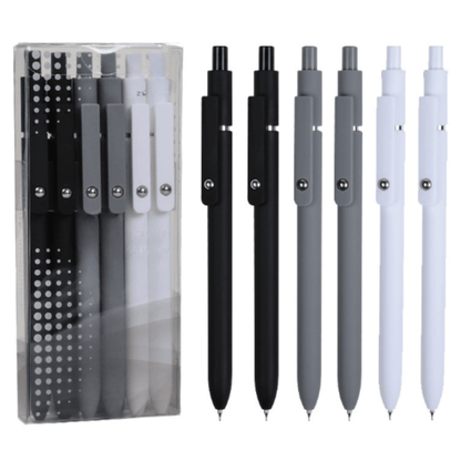 🔥0.5mm Gel Pens Fine Point, Quick Dry Retractable Gel Pen Set, Smooth Writing Pens for Office Work, Note Taking, Black Ink Pens for Men Women(Black)– Limited Stock!