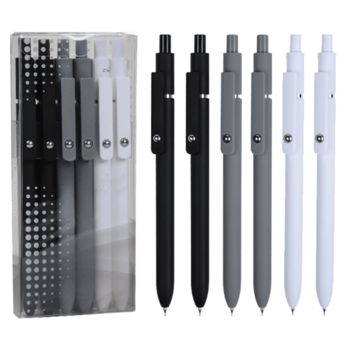 🔥0.5mm Gel Pens Fine Point, Quick Dry Retractable Gel Pen Set, Smooth Writing Pens for Office Work, Note Taking, Black Ink Pens for Men Women(Black)– Limited Stock!