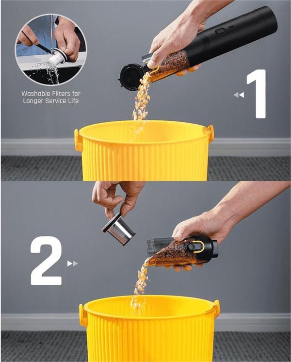 🔥 Slim V8 Mate Cordless Car Vacuum – Powerful 13000Pa Suction! 🚗💨