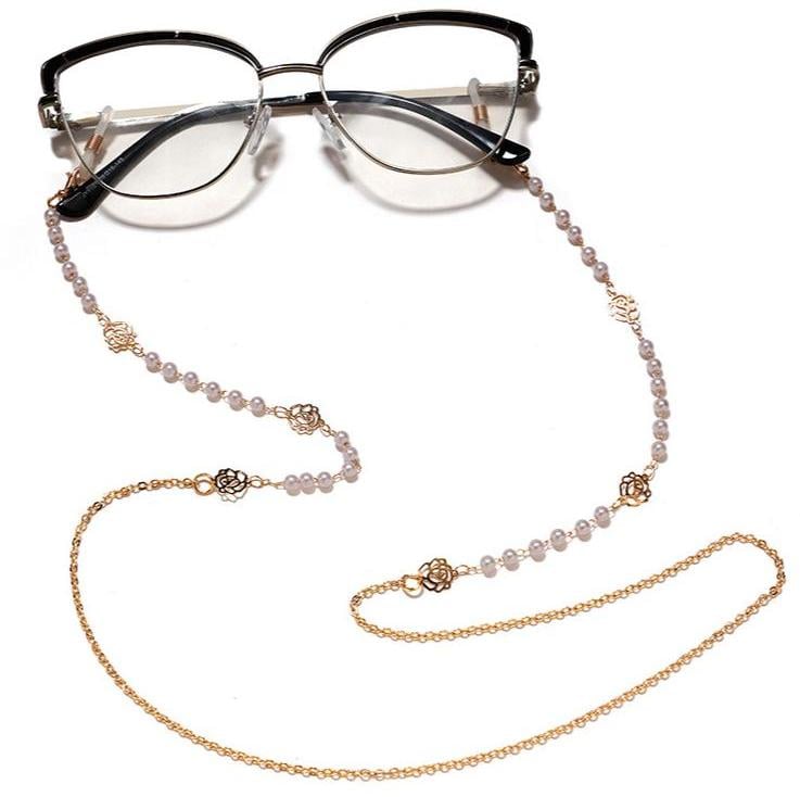 PEARL ROSE EYEGLASSES CHAIN