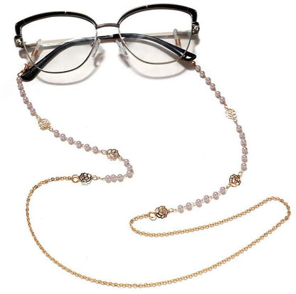 PEARL ROSE EYEGLASSES CHAIN