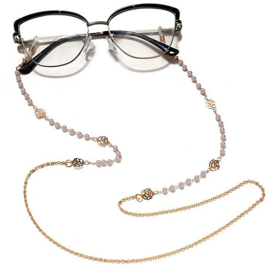 PEARL ROSE EYEGLASSES CHAIN
