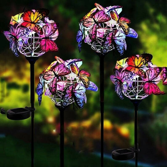 🔥BIG SALE - 48% OFF🔥Solar Stake Lights Butterflies Decor Lights