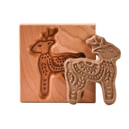💖WOOD PATTERNED COOKIE CUTTER