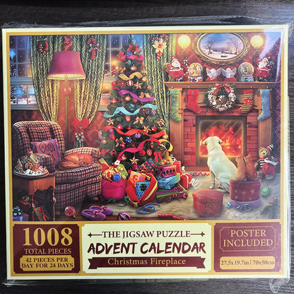 Christmas Advent Calendar Jigsaw Puzzle 1000pcs