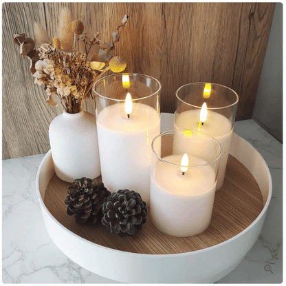 🔥Flameless candles (3 candles)