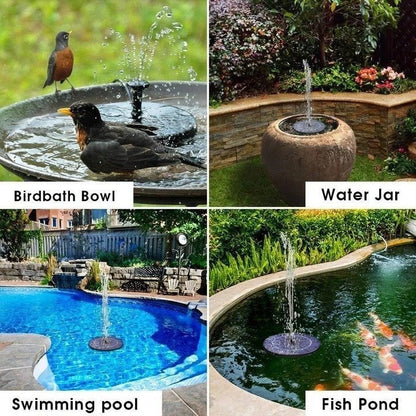 (Summer Sale- SAVE 47% OFF) Solar-Powered Bird Fountain Kit (Buy 2 get FREE SHIPPING)