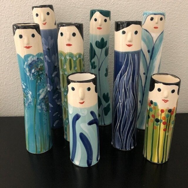 🔥  Special Sale 46% OFF-Spring Family Bud Vases👪
