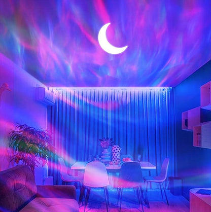 ✨Northern Lights Aurora Projector - Lost in the enchanting starry sky🥰
