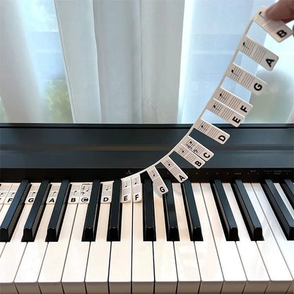 🎁  47% OFF🔥🔥--🎄Removable Piano Keyboard Note Labels