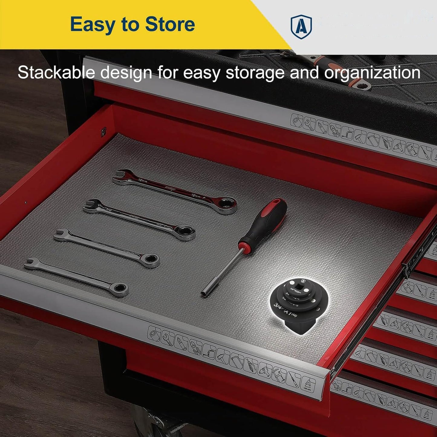 ✨2025 Low Profile Impact Socket Adapter Set – Industrial Drive Ratchet & Wrench Adapter Set for Tight Spaces, 4PC Hardware Kit: 3/4" to 1", 1/2" to 3/4", 1/2" to 3/8", 1/4" to 3/8"