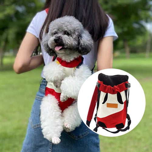 🔥BIG SALE - 44% OFF🔥🔥Pet Travel Leg-out Backpack🐶🐱
