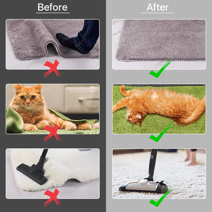 🔥BIG SALE - 45% OFF🔥🔥 Rubber Anti Curling Non Slip Skid Pads -8pc Set