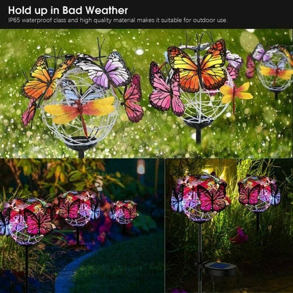 🔥BIG SALE - 48% OFF🔥Solar Stake Lights Butterflies Decor Lights