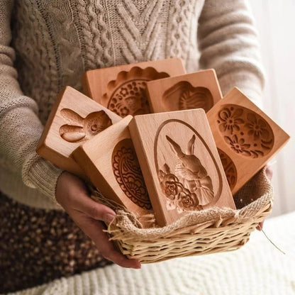 💖WOOD PATTERNED COOKIE CUTTER
