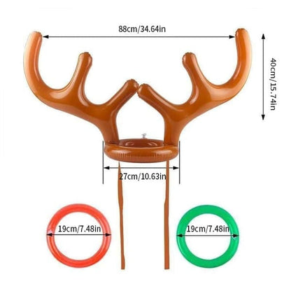 🌲Christmas Reindeer Ring Toss Game