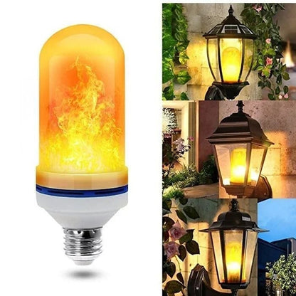 🔥LED Flame Effect Light Bulb-With Gravity Sensing Effect