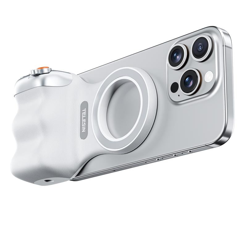 🔥Magnetic Phone Camera Grip with Wireless Shutter – DSLR-Style Handle for iPhone & Android,