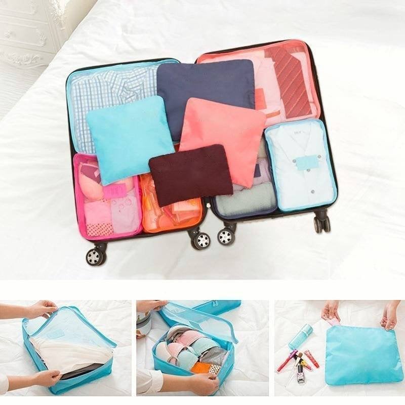 🎉  HOT SALE 48% OFF - ✈6 pieces portable luggage packing cubes🧳