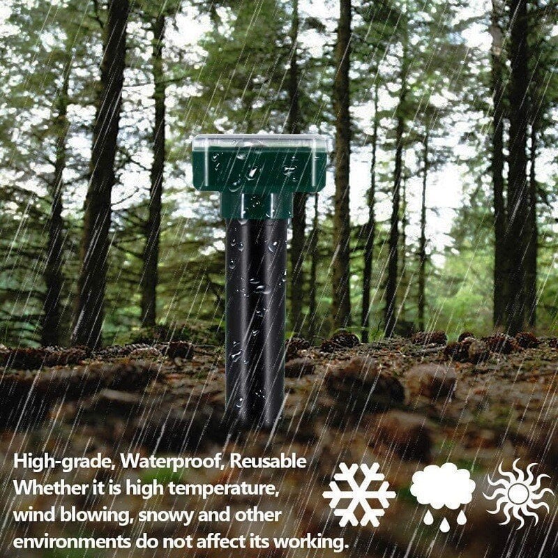 🔥BIG SALE - 47% OFF🔥Solar Power Mouse Mole Snakes Pest Rodent Repeller