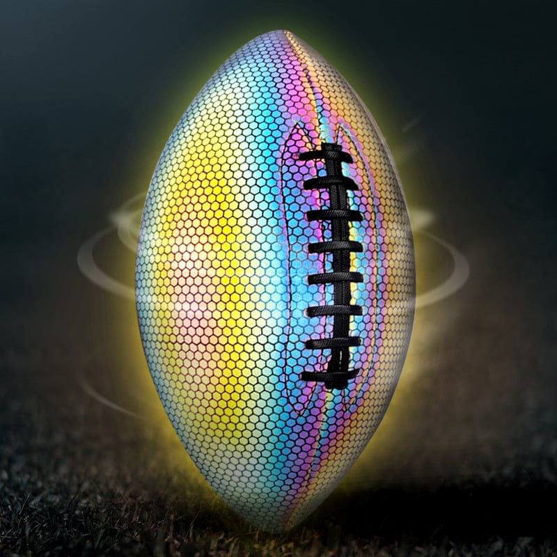 🔥BIG SALE - 44% OFF🔥Holographic Reflective Glowing Rugby Football and Basketball