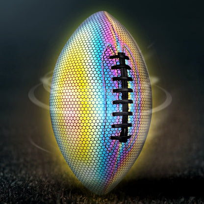 🔥BIG SALE - 44% OFF🔥Holographic Reflective Glowing Rugby Football and Basketball