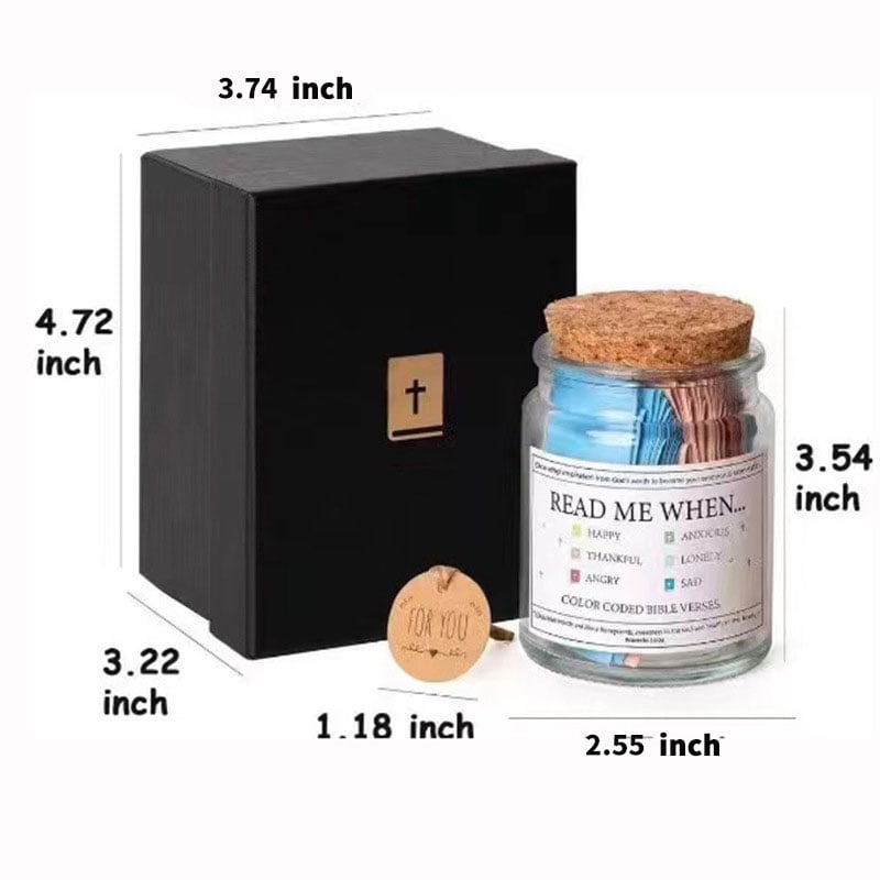 ✨✝️Inspirational prayer jar 🎁 A Reminder of God's Words💖