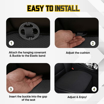 🔥🔥Breathable & Anti-Slip Viscose filament Car Seat Covers