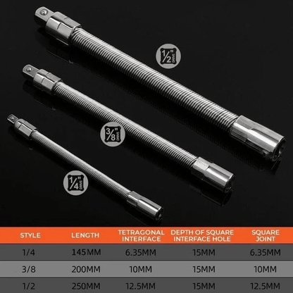 🔥 BIG SALE - 47% OFF🔥Electric Wrench Sleeve Universal Extension Rod 🔥Hot Sale🔥