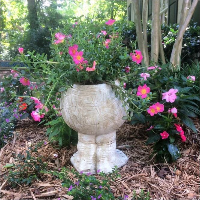 Mugglys Face Statue Planter - Happy New Year 48% OFF🎊