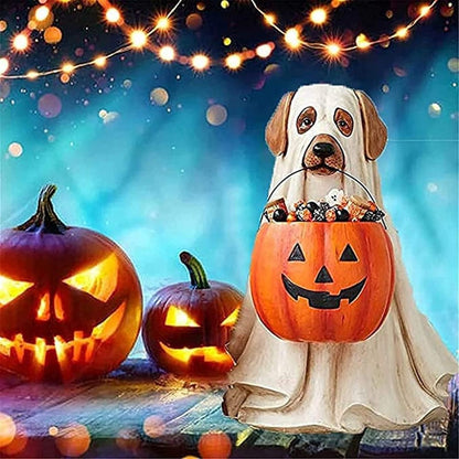 🎃🔥Ghost Dog & Cat Candy Bowl