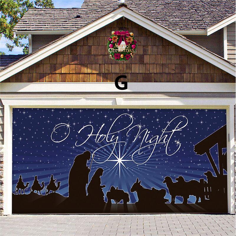 Early Christmas Sale-🔥2025 Christmas Garage Door Decoration