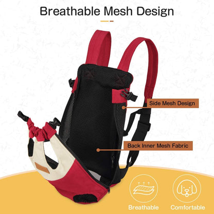 🔥BIG SALE - 44% OFF🔥🔥Pet Travel Leg-out Backpack🐶🐱