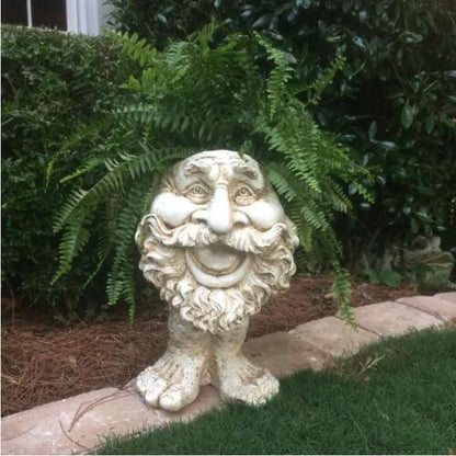 Mugglys Face Statue Planter - Happy New Year 48% OFF🎊